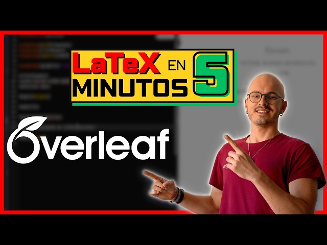 APRENDE LaTeX Online en OVERLEAF en 5 MINUTOS en 2026 (Sin instalar nada) #LaTeX #overleaf