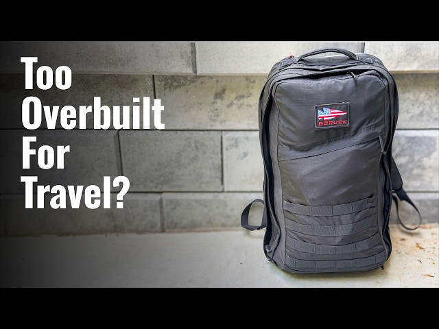 Goruck GR2 40L Review | Tough... But Actually Good for Travel?