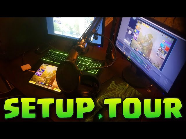 100K Subs Special: My Streaming / Recording Setup Tour for CoD Mobile