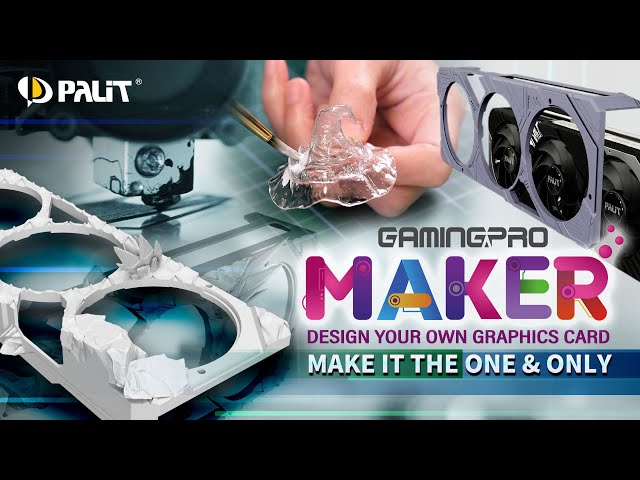 Palit Maker | Add Customized Design to Your Graphics Card | PC DIY | 3D Print | PC Mod