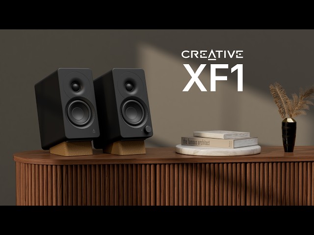 Creative XF1 – Premium Hi-Resolution Bluetooth 6.0 Desktop Speaker