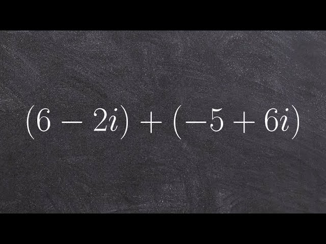 Pre-Calculus - Learn the basic operations of complex numbers