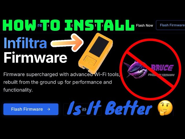 Bruce Who? Infiltra Now Installs in 60 Seconds on M5StickC Plus 2! Web Install & First Impressions!
