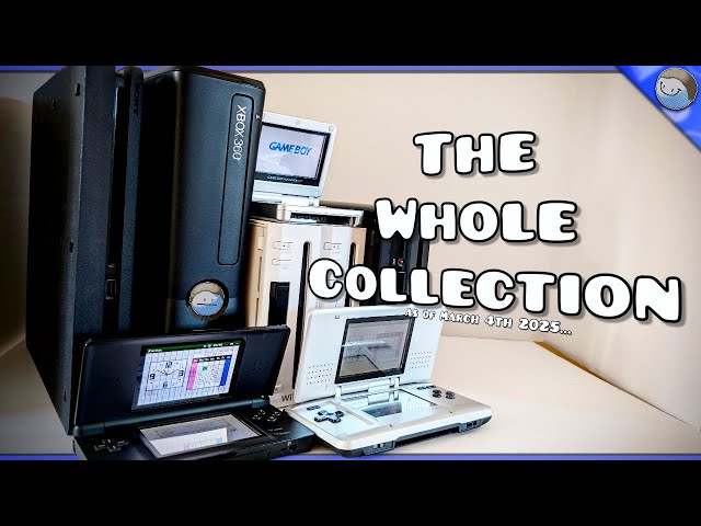 My WHOLE Game Console Collection (as of 2025)
