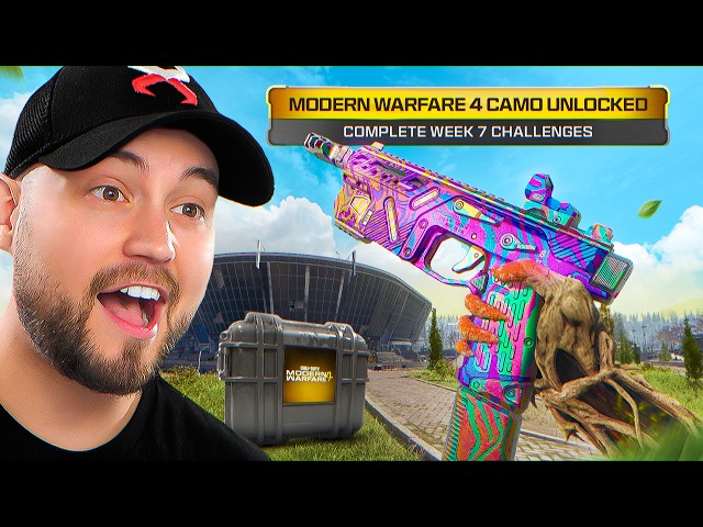 I Unlocked DAMASCUS CAMO in Warzone and it's.. (MW4)