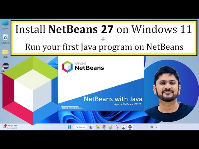 Install NetBeans IDE 27 with Java JDK 24 on Windows 11 | Beginner's Guide (2025)