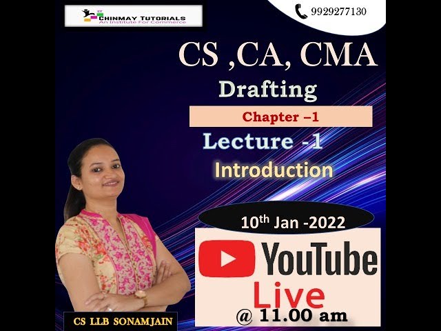 Drafting  || Lecture 1 || Chapter 1|| Introduction ||