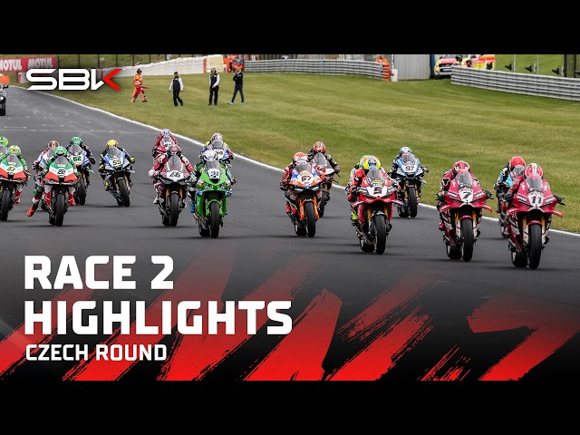HIGHLIGHTS from a stunning #WorldSBK Race 2 ✨ | 2026 #CzechWorldSBK 🇨🇿