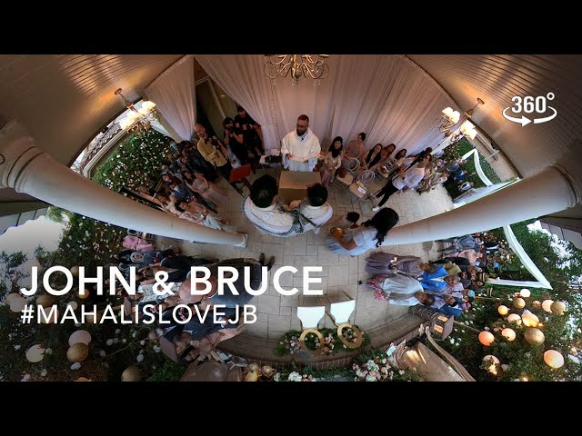 Wedding Ceremony 360 Video | John & Bruce's Wedding | Gay Filipino Wedding | Dreamy DIY Glam Garden