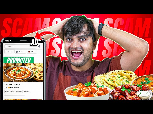 Trying Only Ad food from Zomato Swiggy