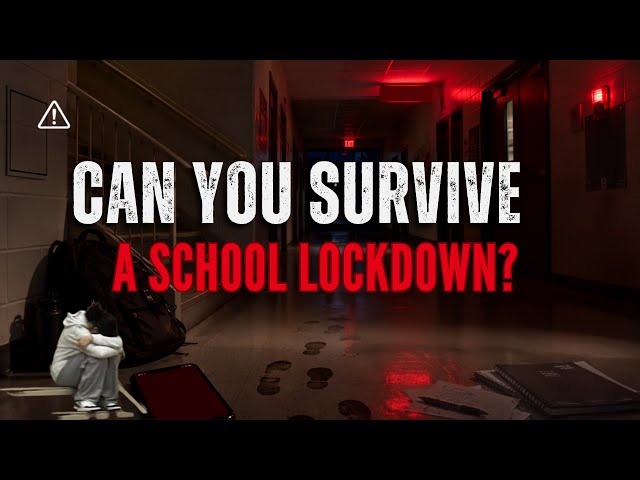 Can You Survive a School Lockdown? 🚨 | Would You Survive?
