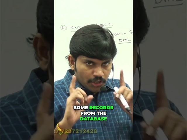 Database Operations: Master Insert, Update, Delete #shorts