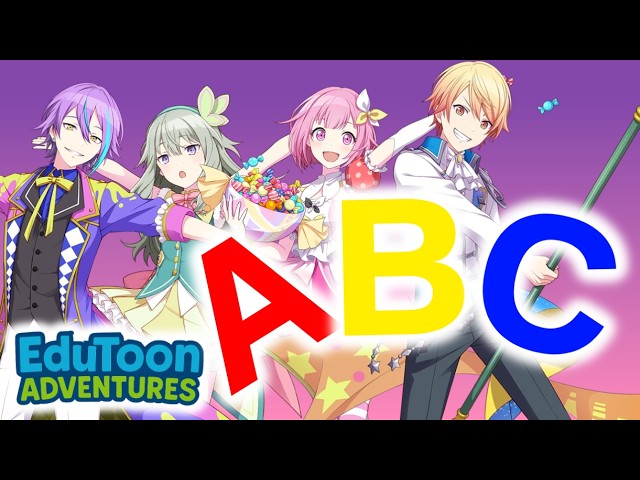 ABC Sounds To Remember (ft. WxS) (Cartoons and Anime Version) | EduToon Adventures