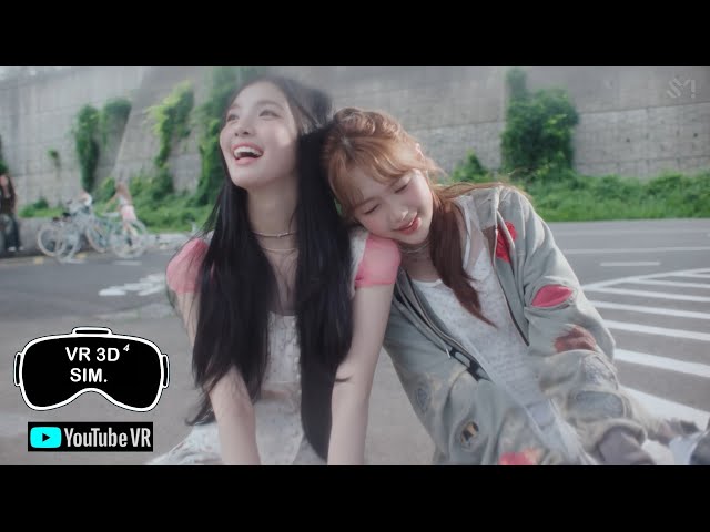 [VR] Hearts2Hearts 'Pretty Please' MV (Simulated VR 3D)