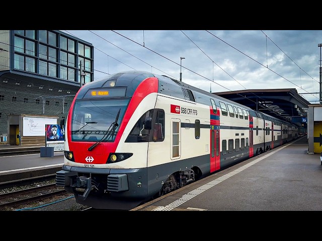 Swiss Railways: Trains in Zurich 🇨🇭 | 2024