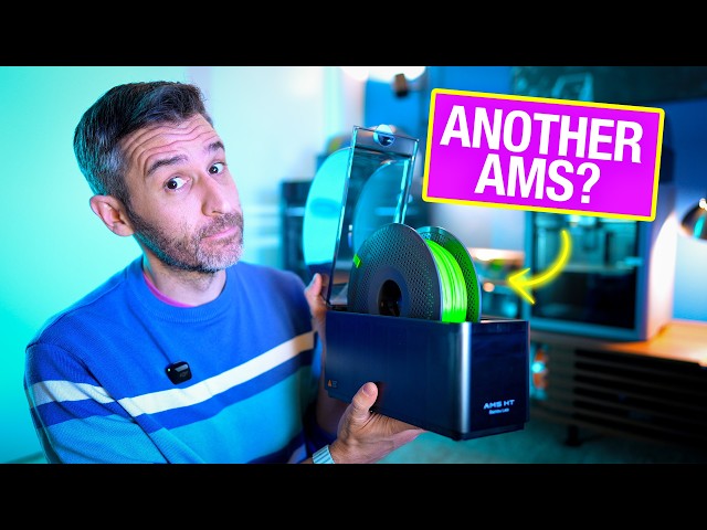 How Does the Bambu Lab AMS HT Fit Into a 3D Printer Workflow?