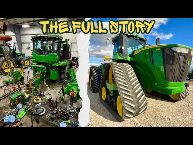 640HP John Deere 9RX Catastrophic Failure… FULL REBUILD