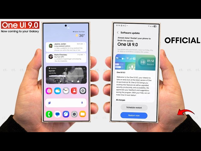 Samsung One UI 9.0 Android 17 - OFFICIAL SURPRISE UPDATE!