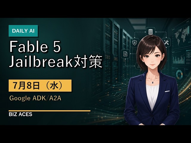 [7/8] 5 AI News Updates Today | Fable 5, Jailbreak Prevention, Google ADK/A2A