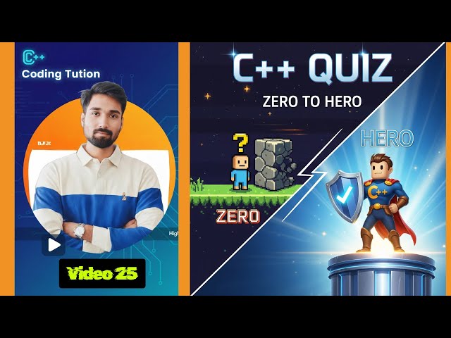 C++ Quiz @coding_Tuition