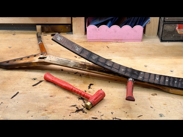 Restoring a Burned Kirk Hammett ESP - Part 2