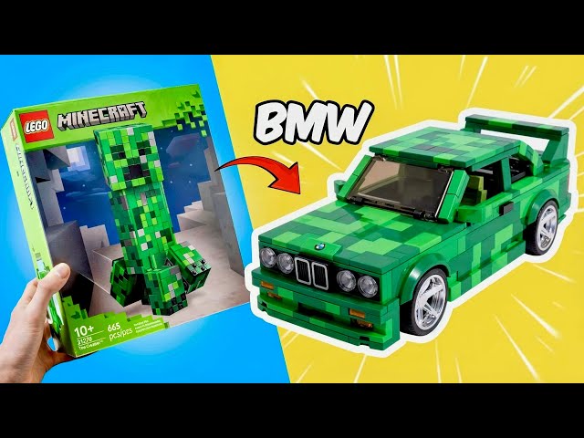 I Turned Random LEGO Sets into EPIC LEGO Cars