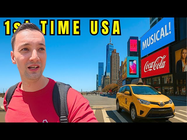 1st Arrival In New York City, USA 🇺🇸 (Chaotic?)
