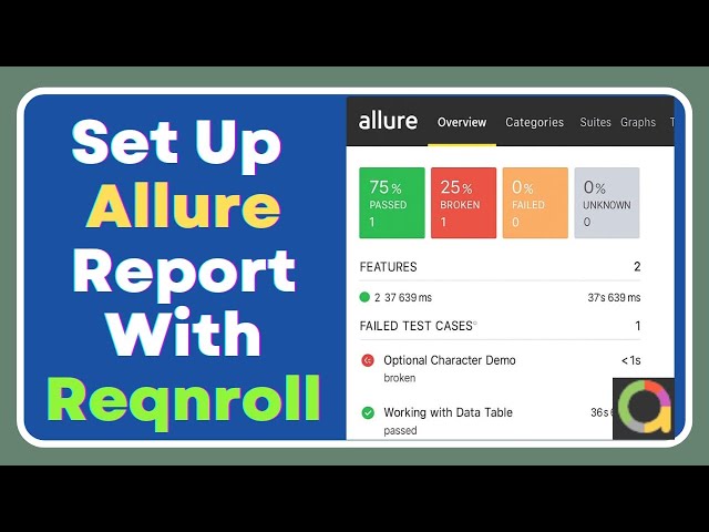 Complete Guide: Allure Reporting with Reqnroll for Automation Tests