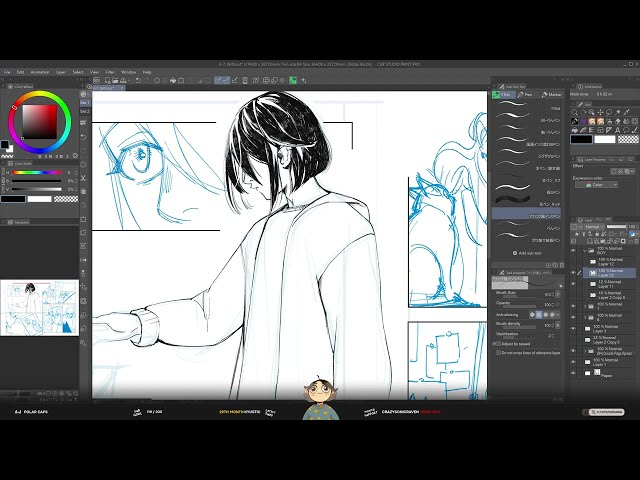 August 16, 2026 [Manga stream] Digital Painting, Clip Studio Paint
