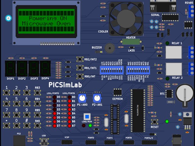 MICROWAVE OVEN - Internship Project