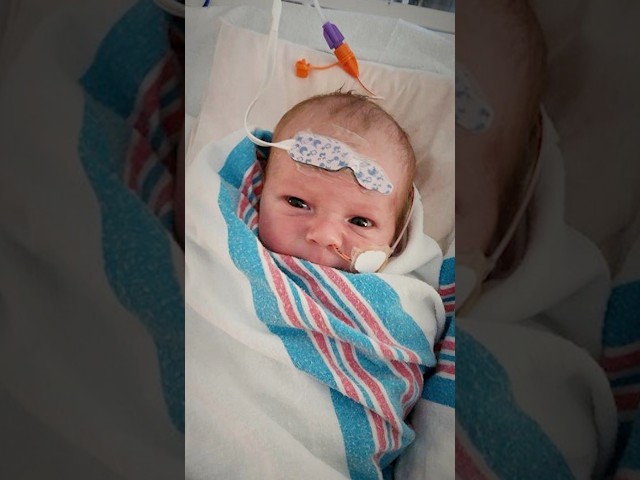 Heart surgery for this newborn set the stage for a healthy life!