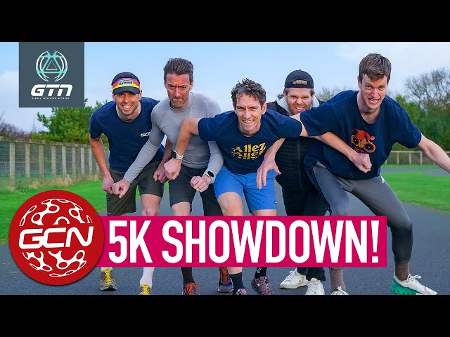 Who’s The Fastest GCN Presenter? | Cyclist 5k Run Challenge