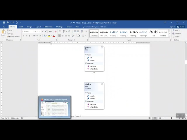VP WK 3 Video 2 Inheritance Student Is A Person Code