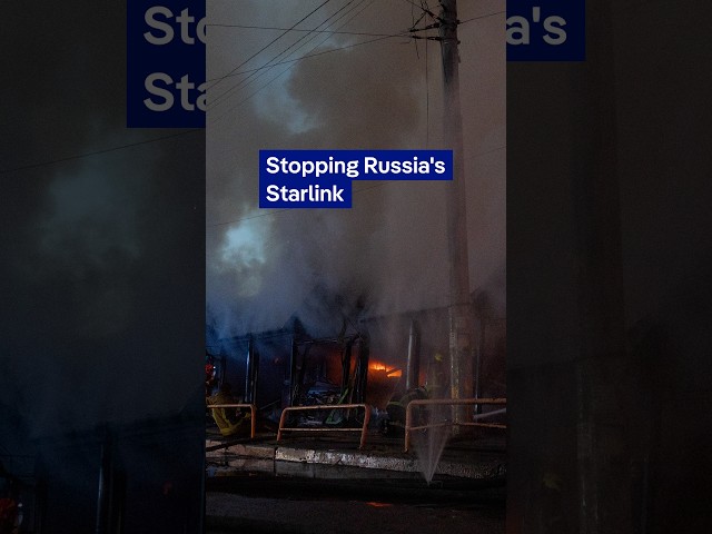 Stopping Russia's Starlink | DW News
