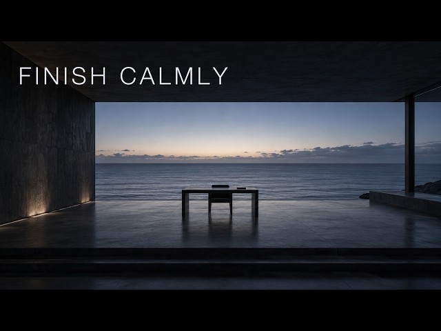 Calm Focus Music to Finish the Work | Finish Calmly ( 639 Hz )