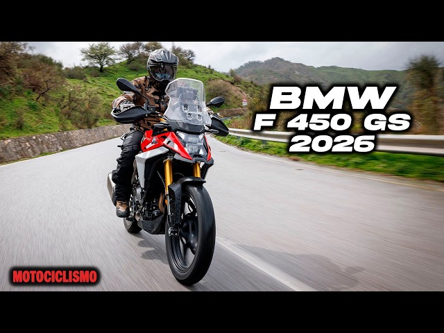 BMW F 450 GS 2026, trail media para carnet A2 | MOTOCICLISMO