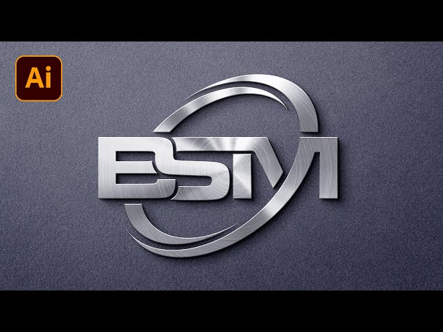 Professional Typography Logo Design Illustrator Tutorial | Letter Logo Design | Adobe Illustrator CC