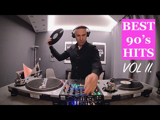 EURODANCE 90's Old School Dj Vinyl Mix VOL II.
