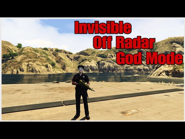 GTA V ONLINE: NEW Easy God Mode Invisible Off Radar and No Cops