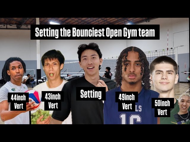 The BOUNCIEST Open Gym Volleyball Team that couldn't win?