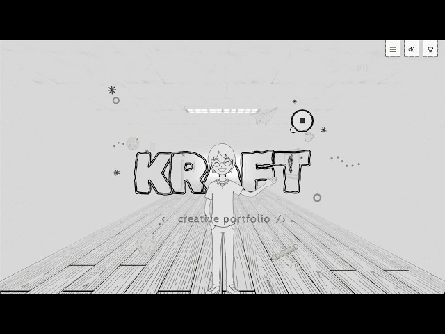 KRAFT -     The Ultimate 3D Developer Portfolio Template (React Three Fiber & GSAP)ㅤㅤㅤㅤㅤㅤㅤㅤㅤㅤ ㅤㅤㅤㅤㅤㅤ