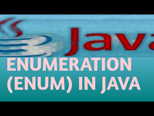 ENUMERATION ENUM IN JAVA in Hindi Lecture 119