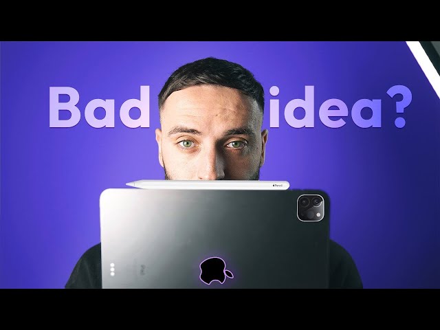 Designing a Website on the IPAD for the First Time! (UI/UX)