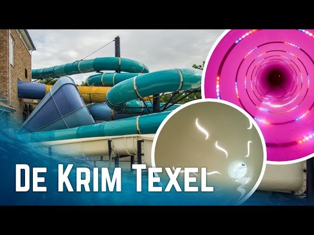 NEW WATERPARK: De Krim Texel - All Slides Onride