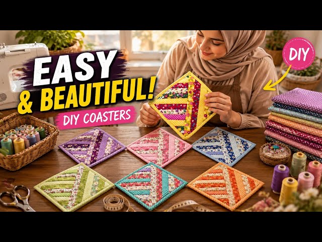🔥 You Won’t Believe How Easy This Is! | Beautiful Patchwork DIY#diy #sewing #handmade #sewingtips 