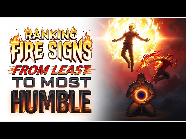 Ranking Fire Signs From Least to Most Humble
