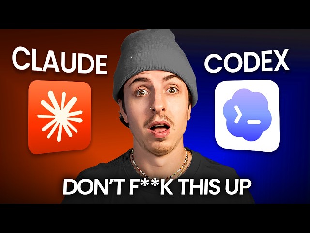 Claude Code vs Codex: Which Should You ACTUALLY Use?