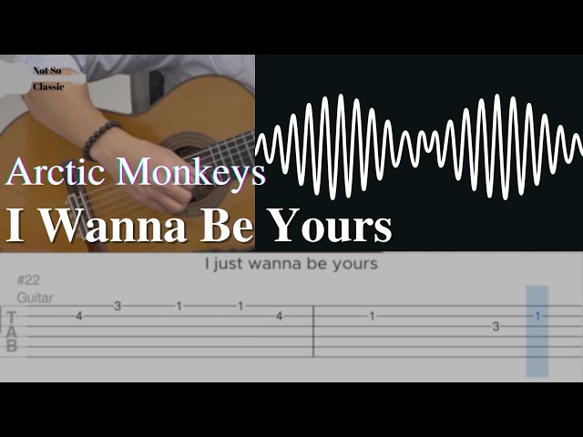 I Wanna Be Yours by Arctic Monkeys (EASY Guitar Tab)