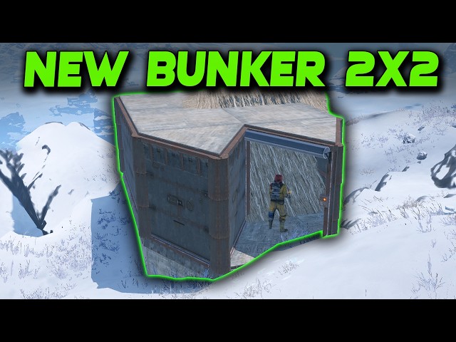 The NEW BUNKER 2x2 In Rust / Rust Building Tutorial 2026