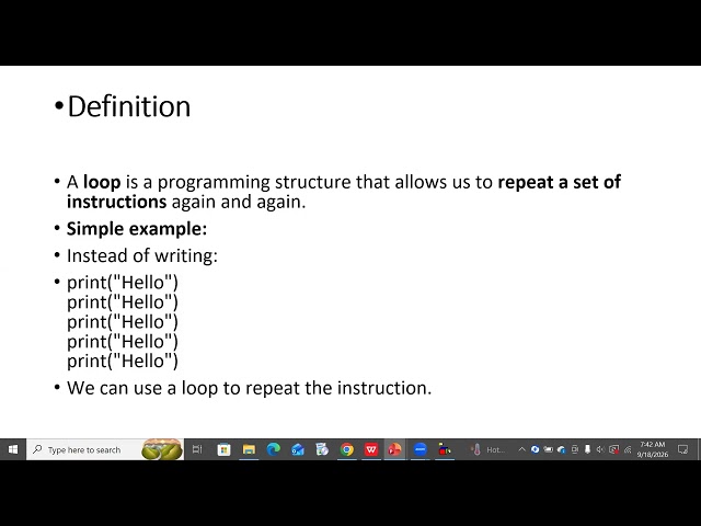 COMPUTER SESSION WEEK3 DAY3 @ADIGHSSD | PYTHON Programming | 2026 Sep 17th | Maam Aqsa
